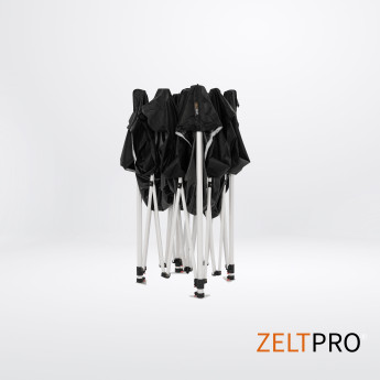 Prekybinė Palapinė 3x3 Juoda Zeltpro PROFRAME Prekybinė Palapinė 3x3 Juoda Zeltpro PROFRAME