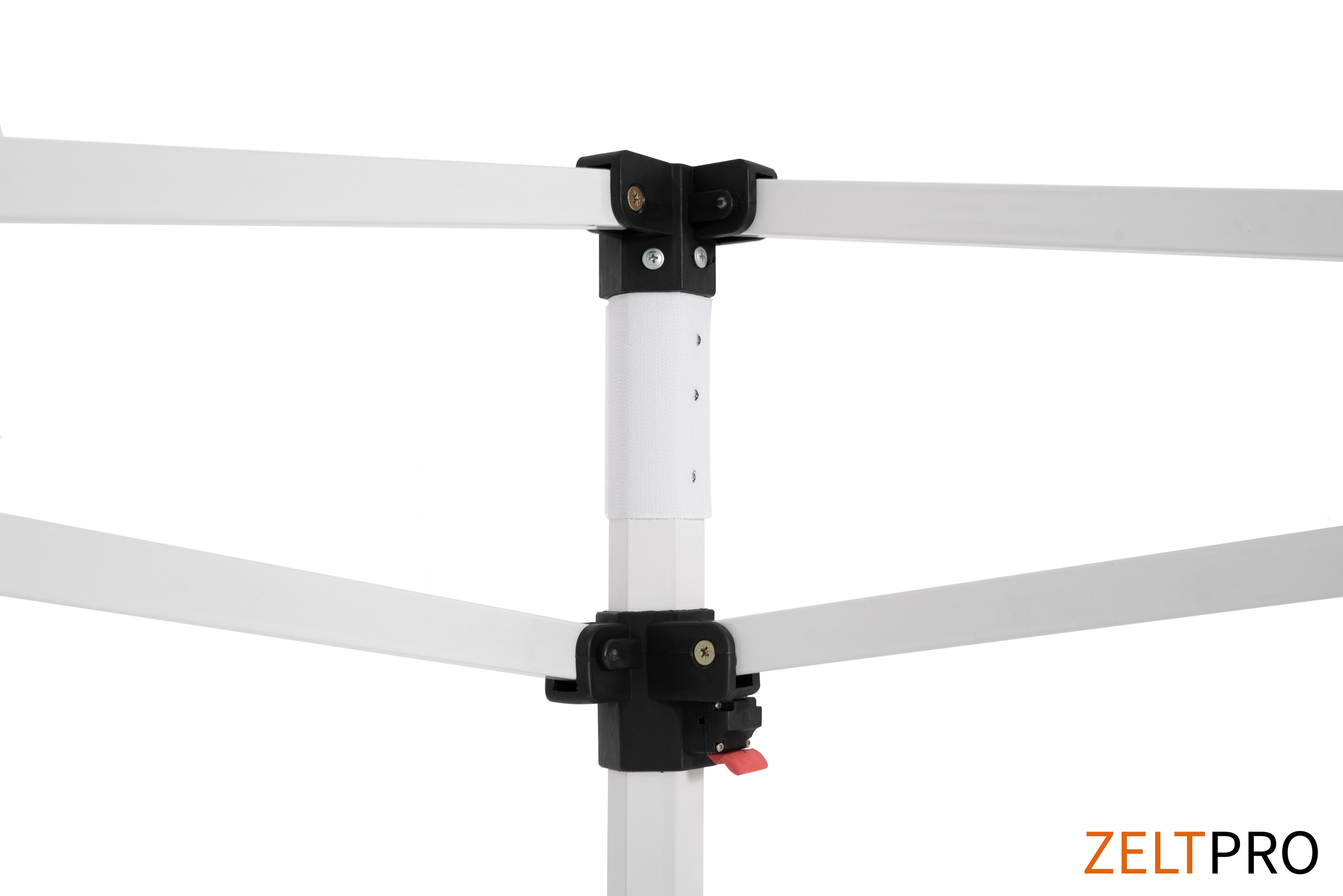 Prekybinė Palapinė 3x6 Žalia Zeltpro PROFRAME šoninis rėmas