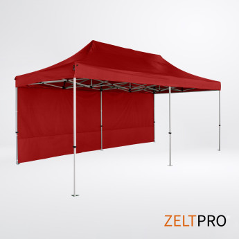 Prekybinė Palapinė 4x8 Raudona Zeltpro TITAN