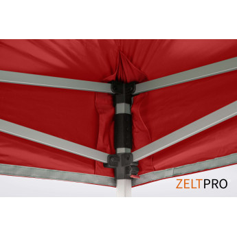 Prekybinė Palapinė 4x8 Raudona Zeltpro TITAN