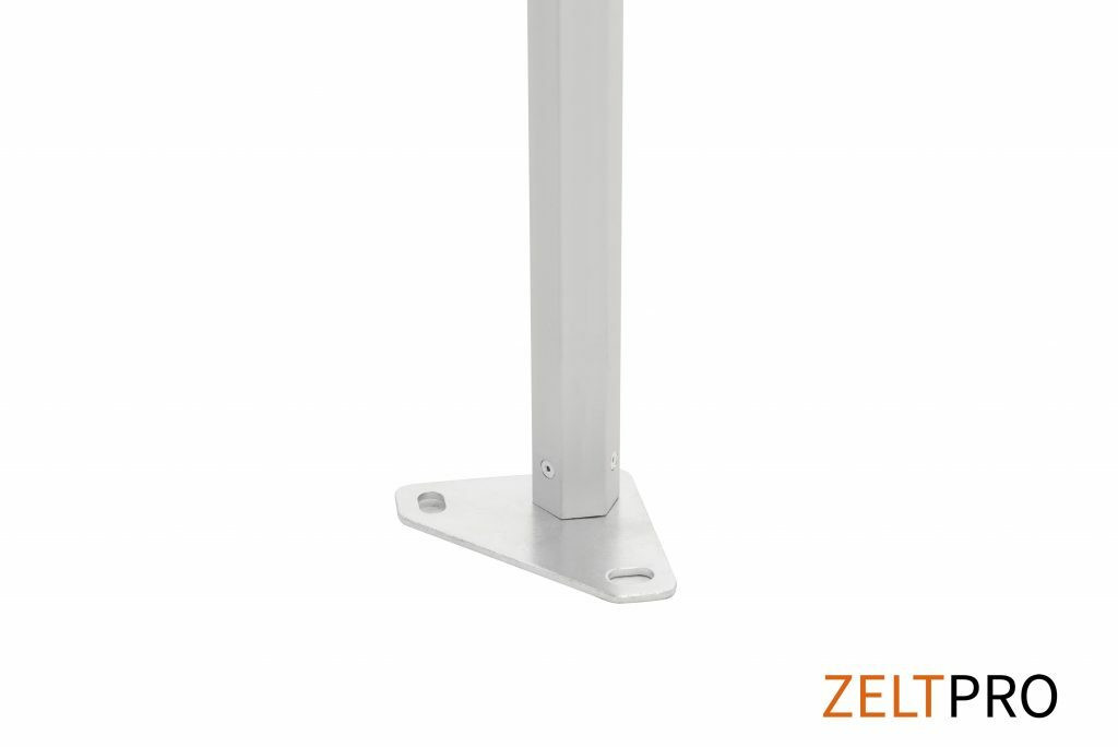 Prekybinė Palapinė 4x8 Raudona Zeltpro TITAN rėmo kampai