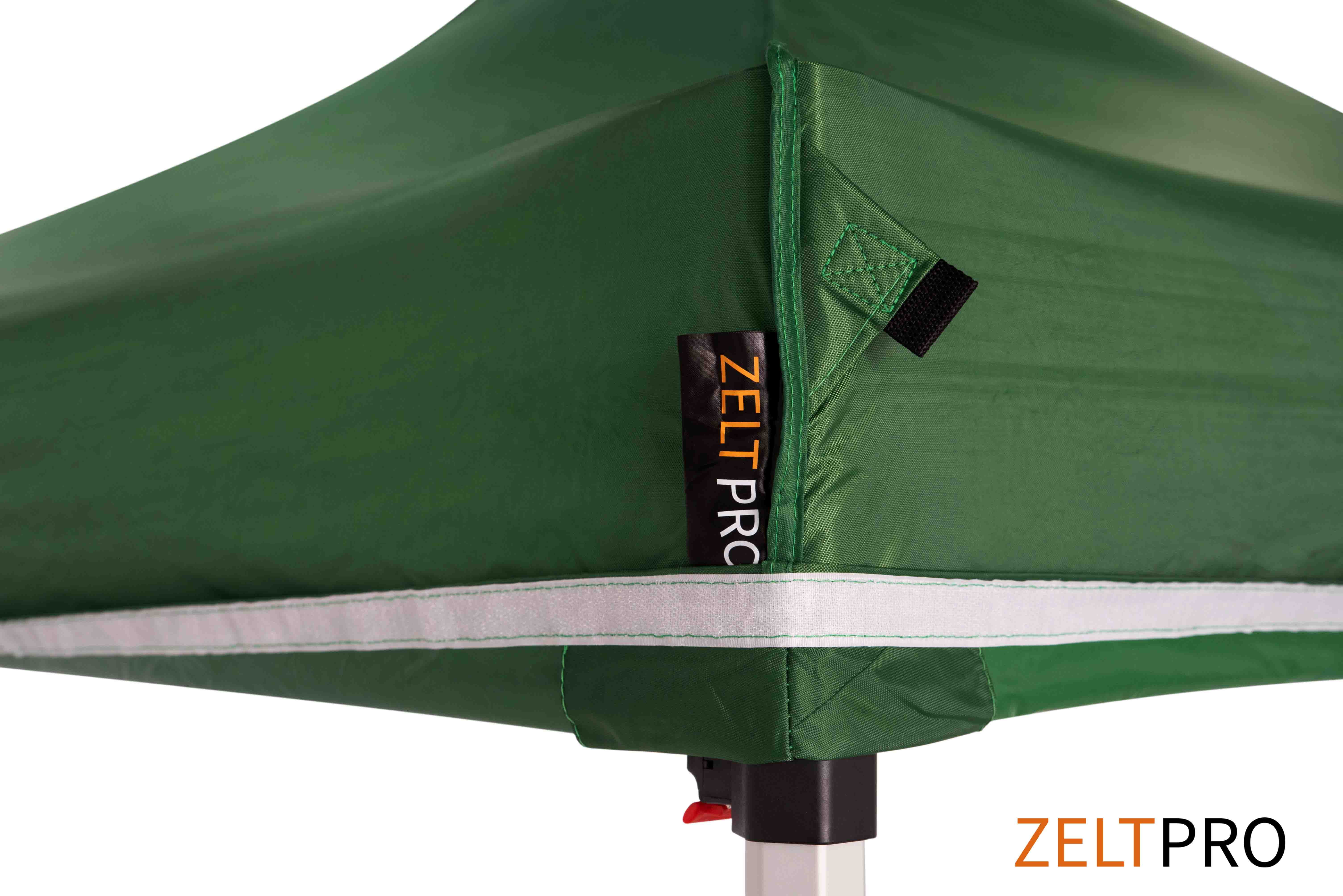 Prekybinė Palapinė 3x6 Žalia Zeltpro TITAN išskleista