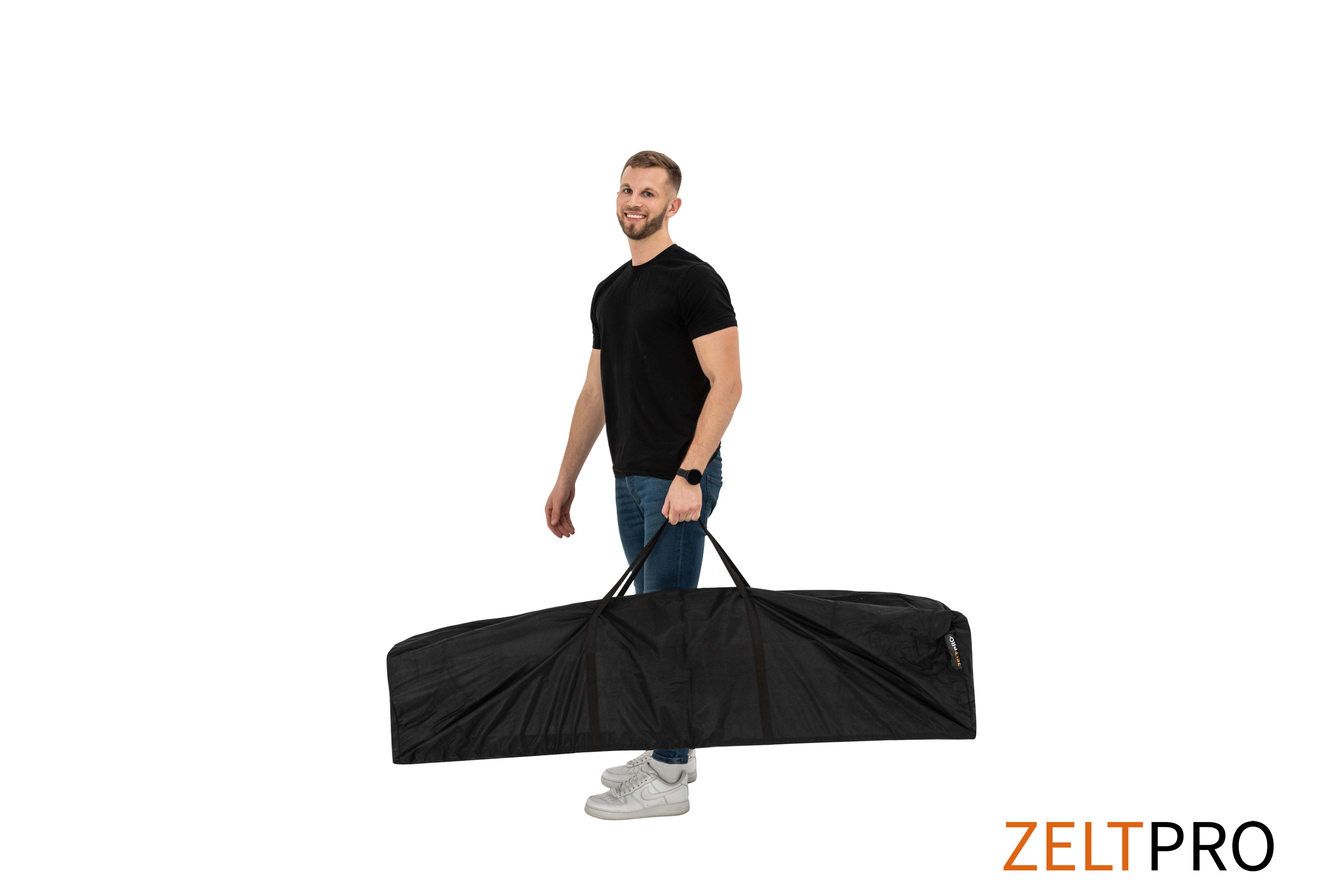 Prekybinė Palapinė 3x6 Raudona Zeltpro TITAN rėmo susikirtimai