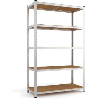 Sandėliavimo lentynos stelažai 180x90x40 PRO (5 vnt) Sandėliavimo lentynos stelažai 180x90x40 PRO (5 vnt)
