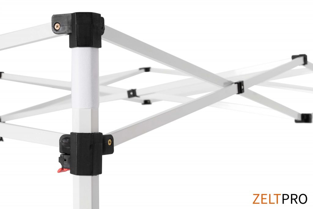 Prekybinė Palapinė 2x2 Raudona Zeltpro PROFRAME rinkinys
